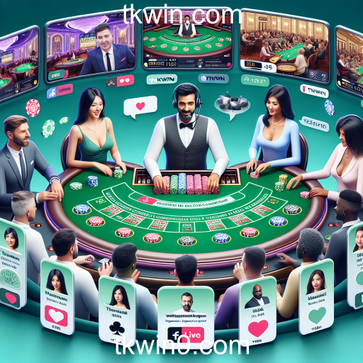 A Experiência dos Jogos Ao Vivo no tkwin.com